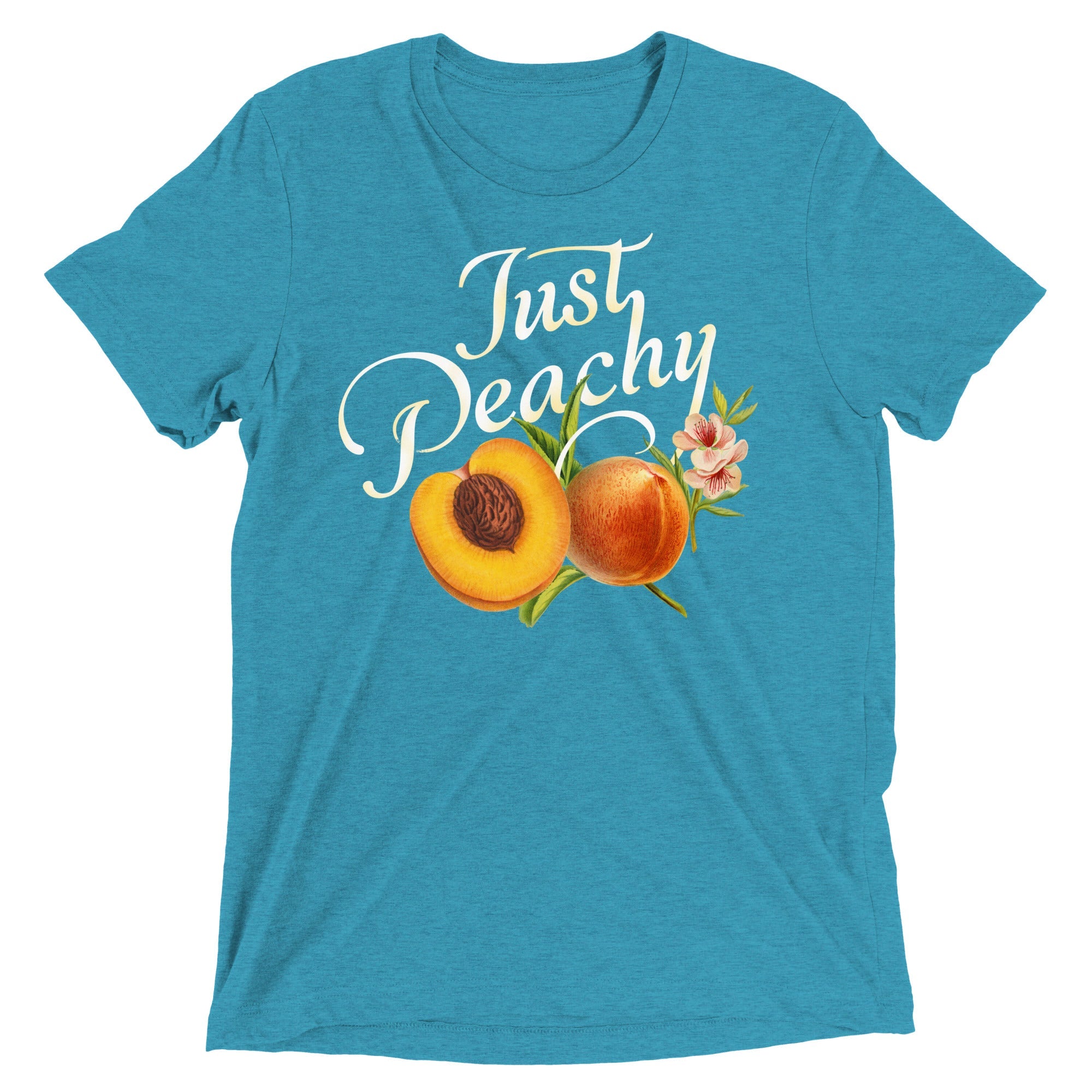 Just Peachy Men's Tri-Blend Tee