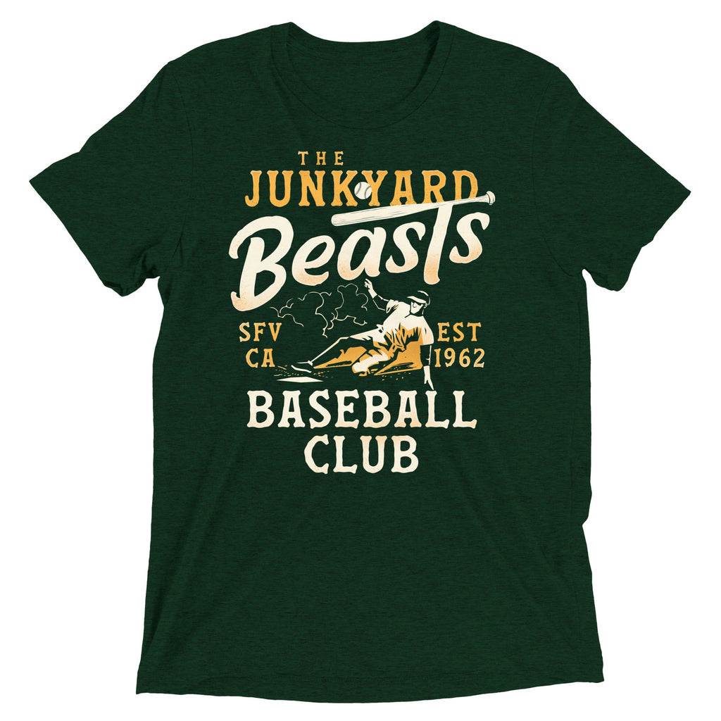 Junkyard Beasts Baseball Club Men's Tri-Blend Tee