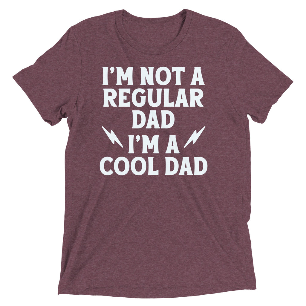 I'm Not A Regular Dad I'm A Cool Dad Men's Tri-Blend Tee