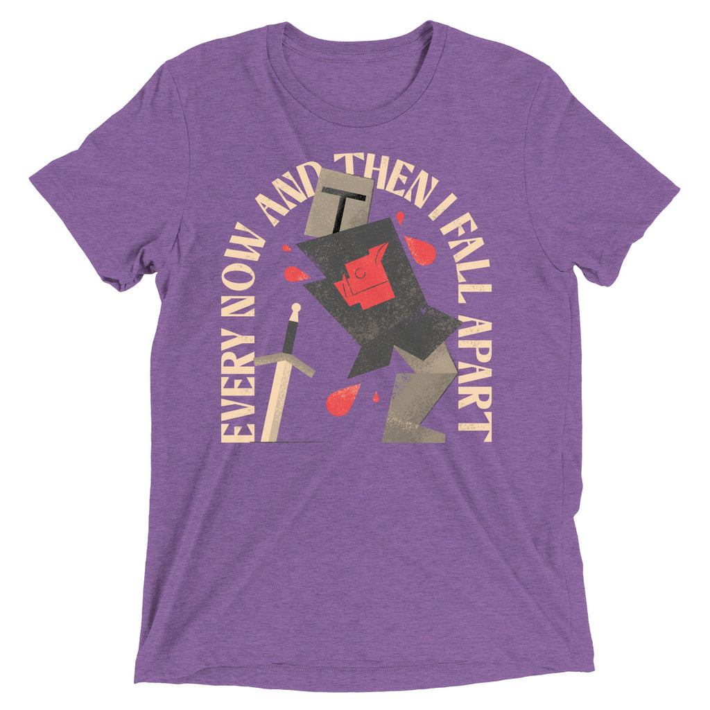 Every Now And Then I Fall Apart Knight Men's Tri-Blend Tee