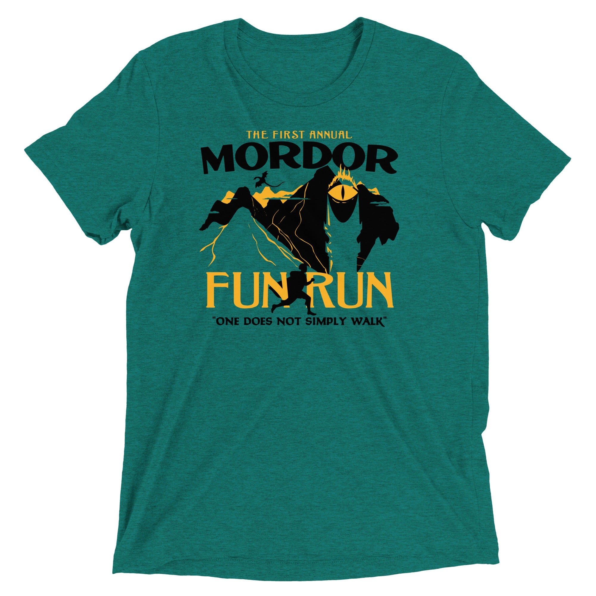 Mordor Fun Run Men's Tri-Blend Tee