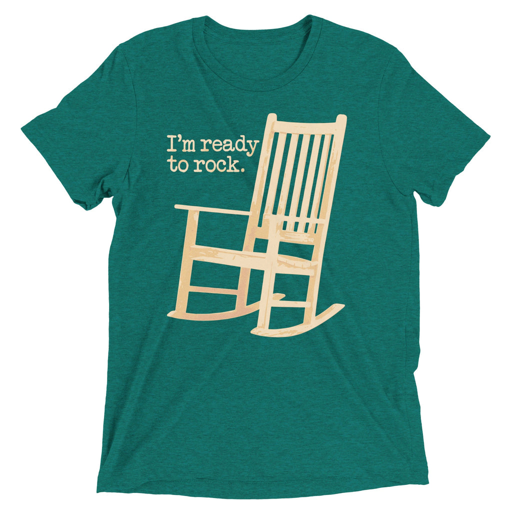 I'm Ready To Rock Men's Tri-Blend Tee