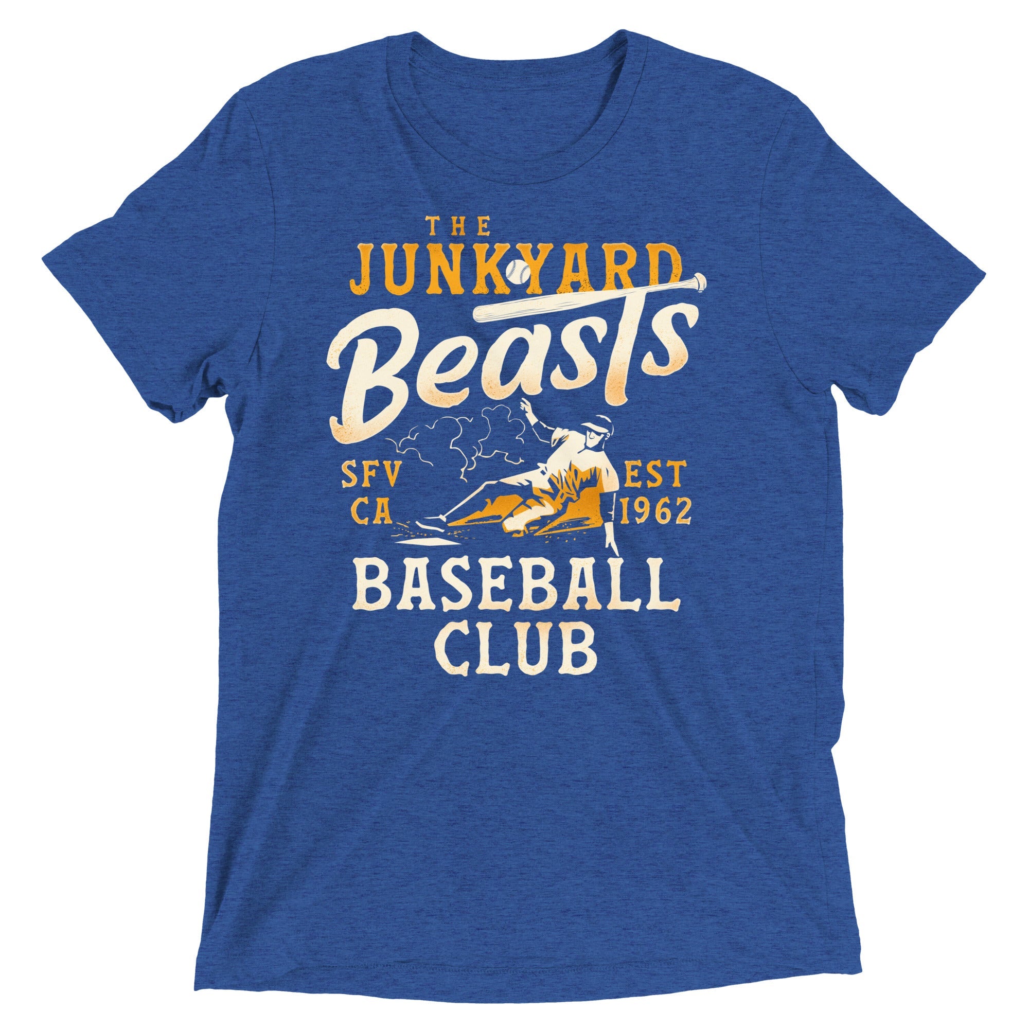 Junkyard Beasts Baseball Club Men's Tri-Blend Tee