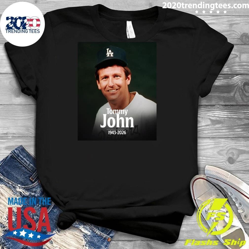 Rip Tommy John 1943-2026 Shirt