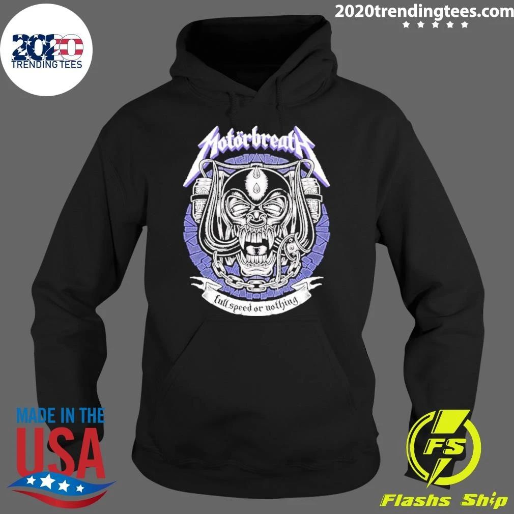 Motorbreath Full Speed Or Nothing Logo Shirt