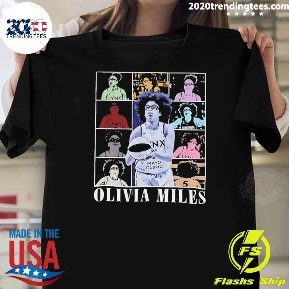 Olivia Miles Minnesota Lynx Basketball Wnba The Eras Tour Vintage Shirt