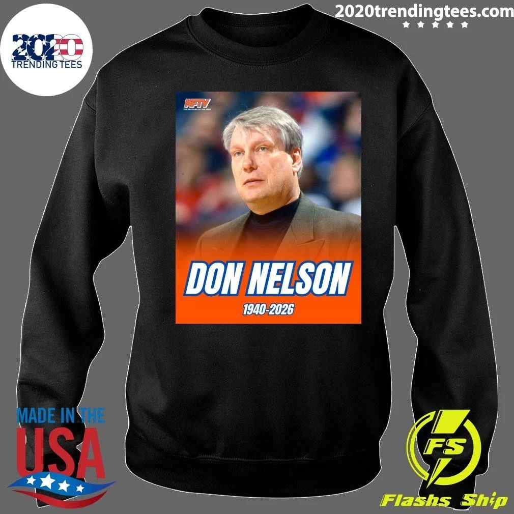 Rest In Peace Coach Don Nelson 1940-2026 Shirt