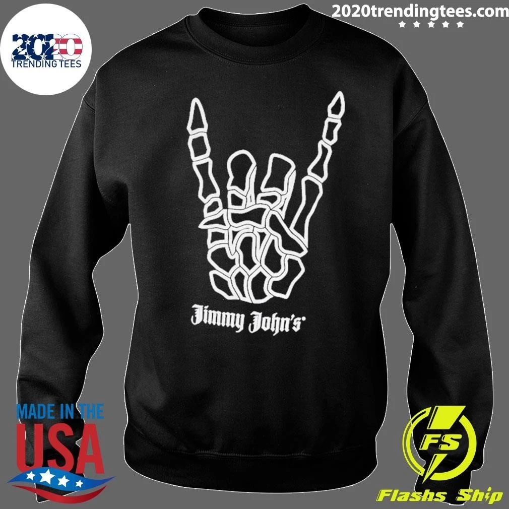 Jimmy John’s Skeleton Love You Sign Shirt