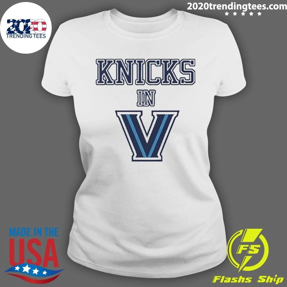 New York Knicks In V Logo Shirt