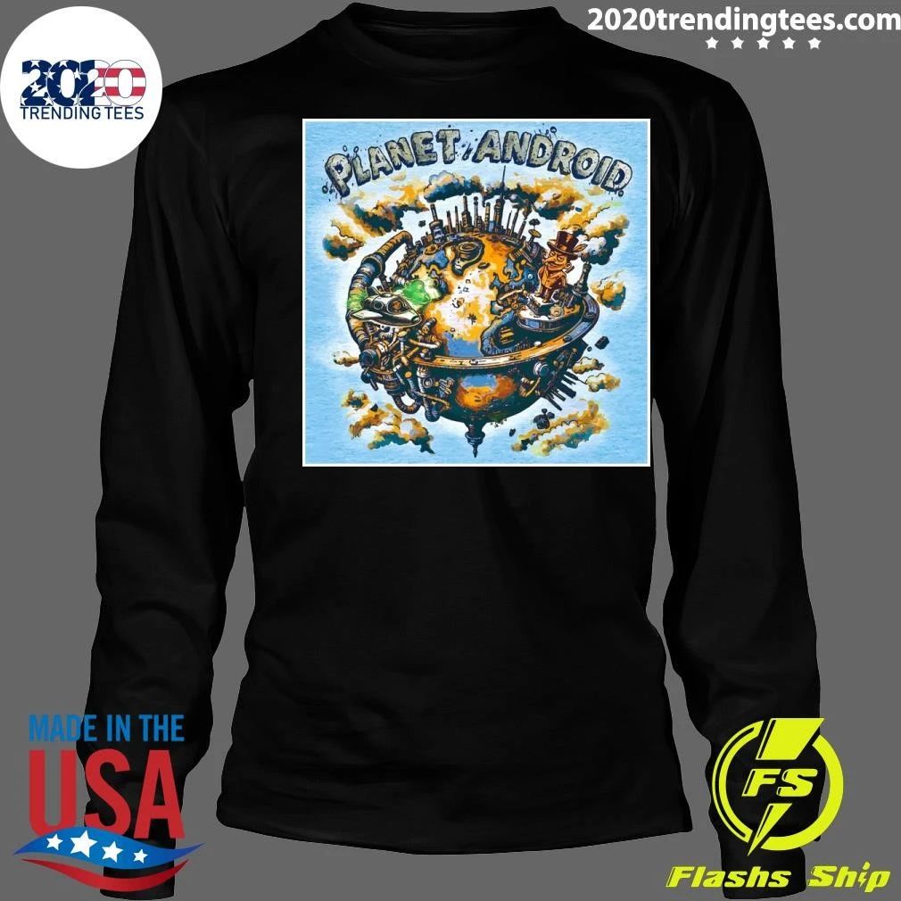 Planet Android Village Sessions Nighttime Ahead of U.S. Tour Shirt