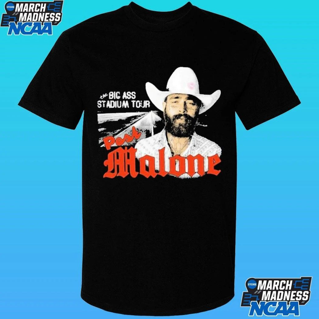 Post Malone Big Ass Stadium Tour Photo Shirt