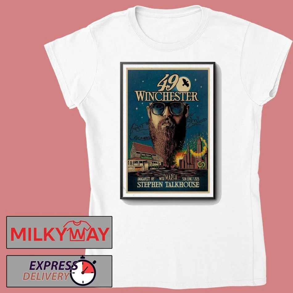 49 Winchester Amagansett New York Event Poster At The Stephen Talkhouse On June 7 2026 shirt