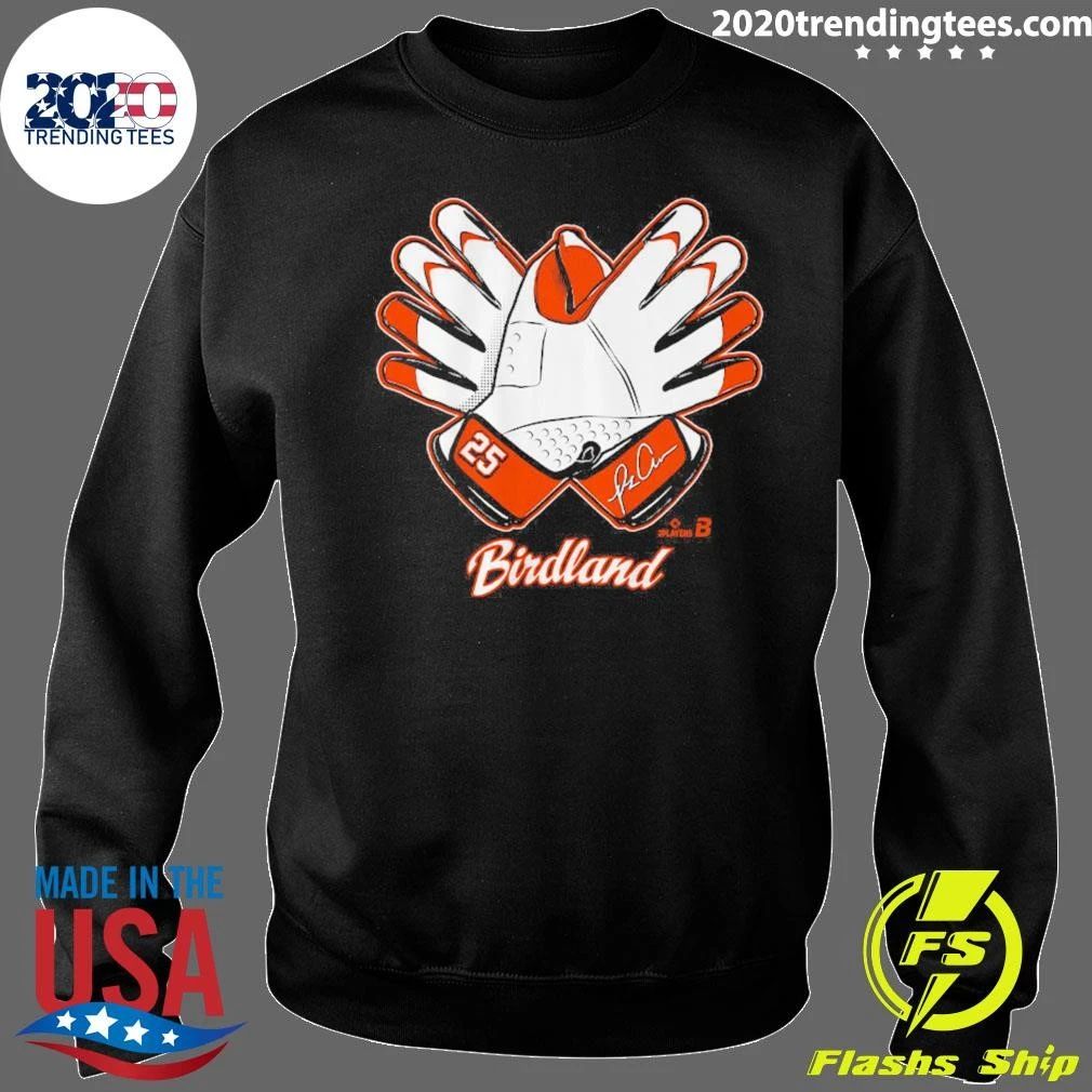 Pete Alonso Bird Hands Celebration Birdland Signature Shirt