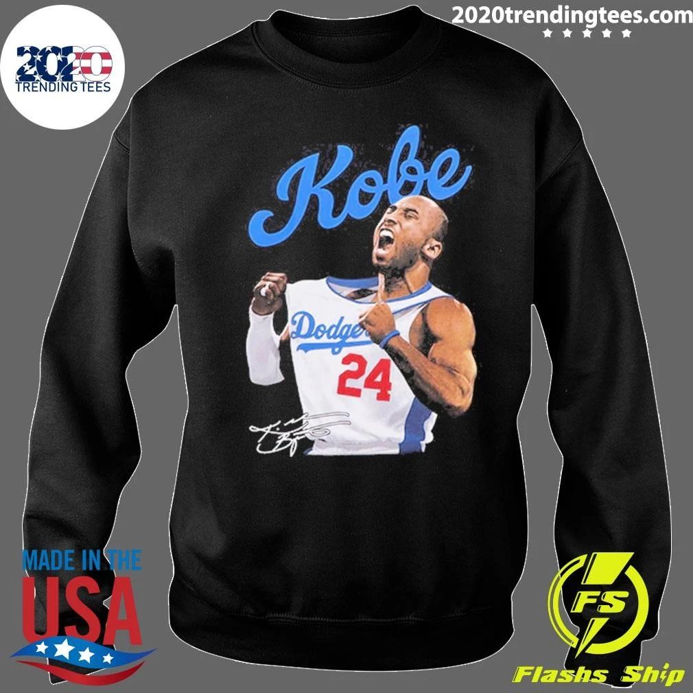 House Of Tees Kobe Bryant Dodgers Jersey 24 Signature Shirt