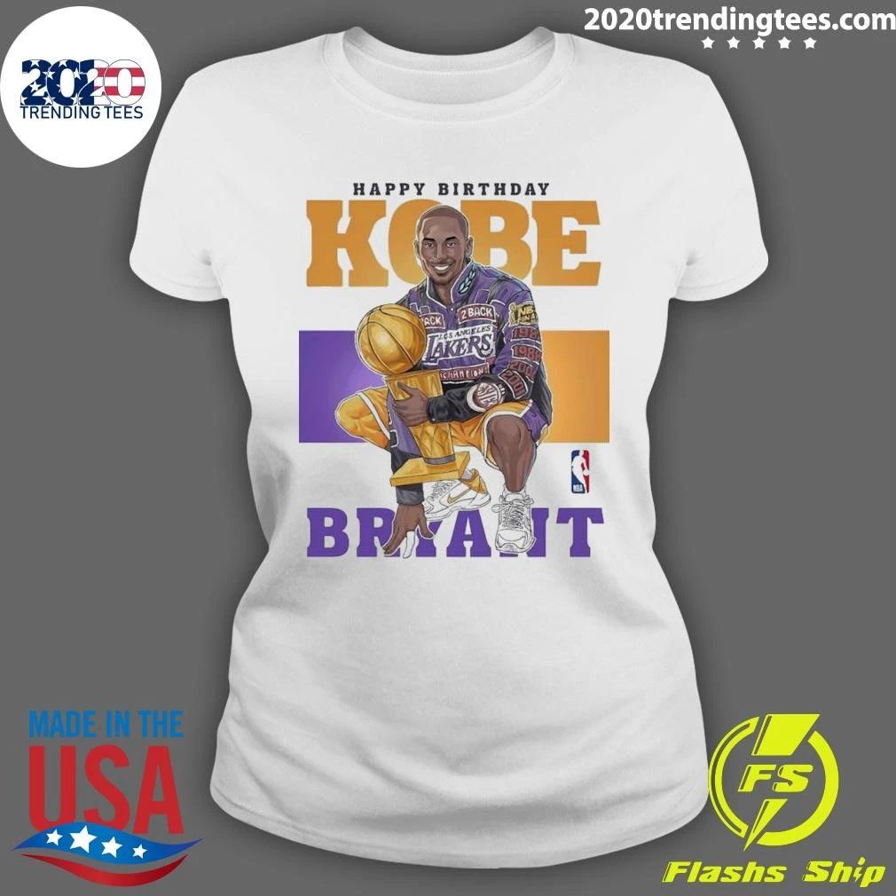 Remembering And Celebrating Kobe Bryant On His Birthday, Forever A Legend Shirt