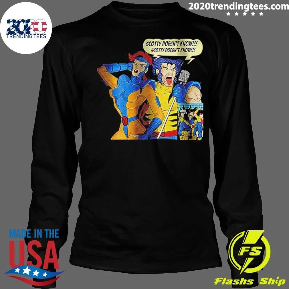 Wolverine Scotty Doesn’t Know Scotty Doesn’t Know Shirt