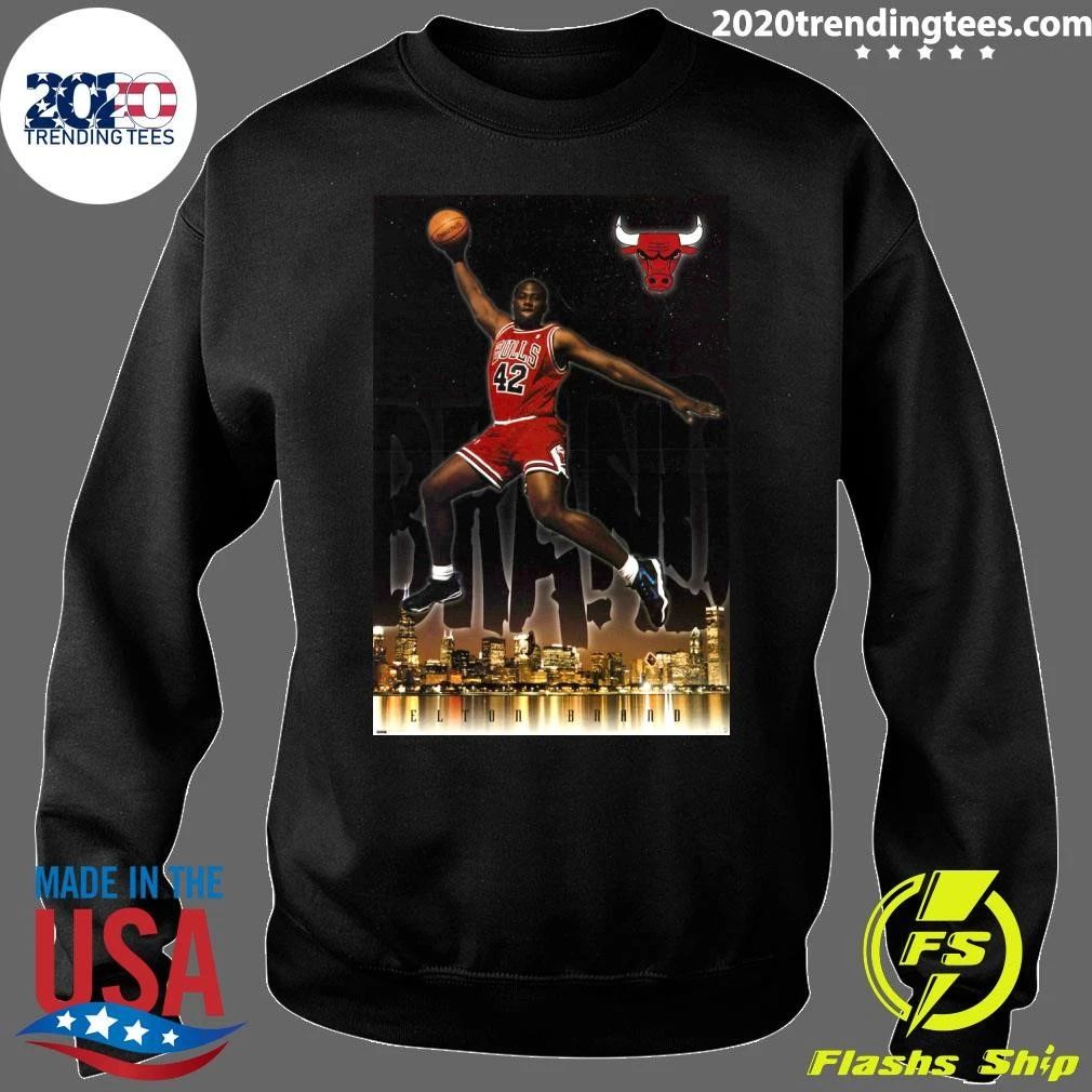 Elton Brand Soaring Slam Chicago Bulls NBA Shirt