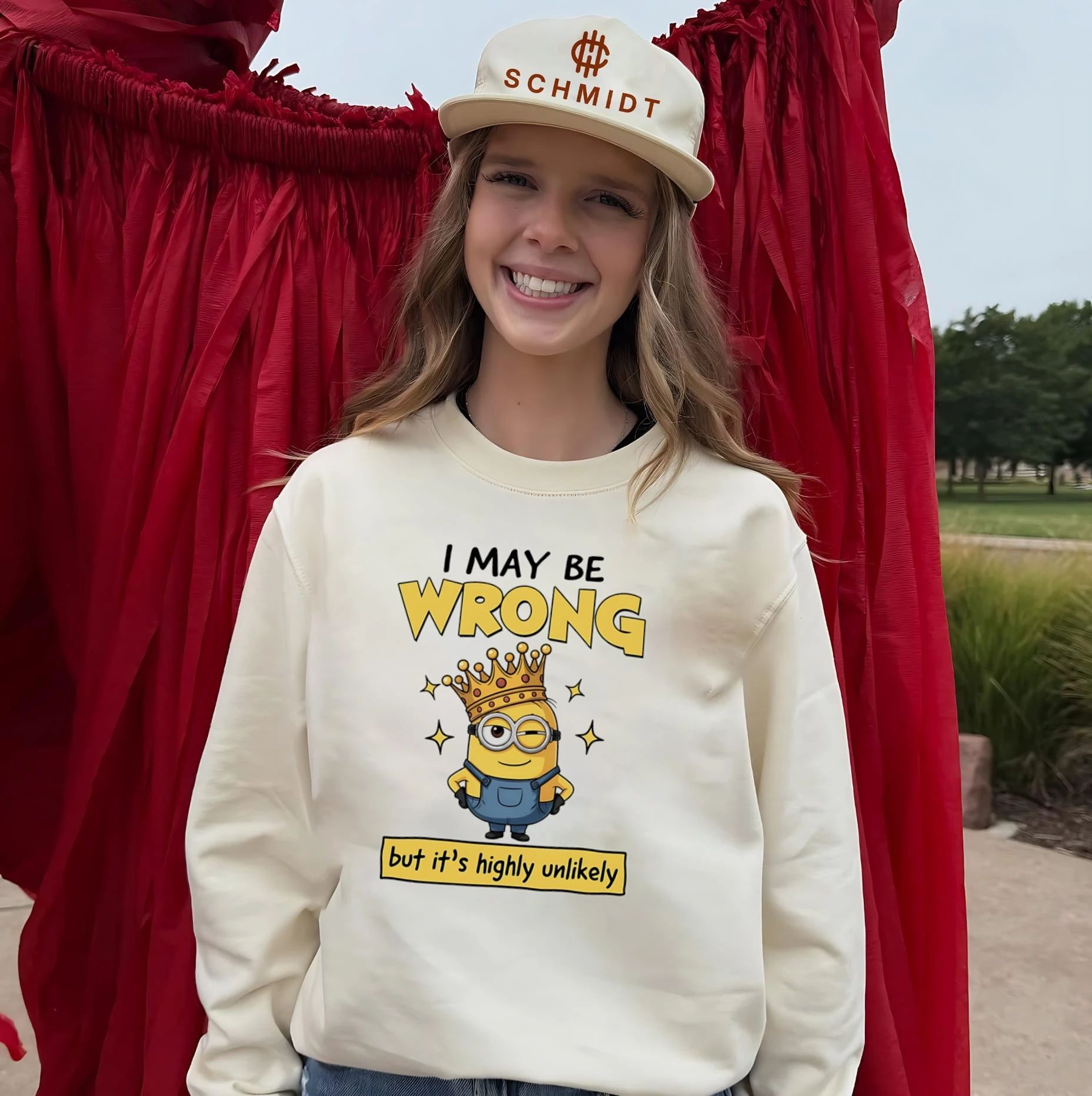 I may be wrong but it’s highly unlikely Minion shirt