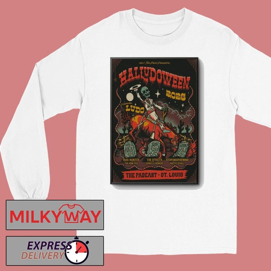 Ludo HalLUDOween Oct 23 2026 In St. Louis MO Poster shirt