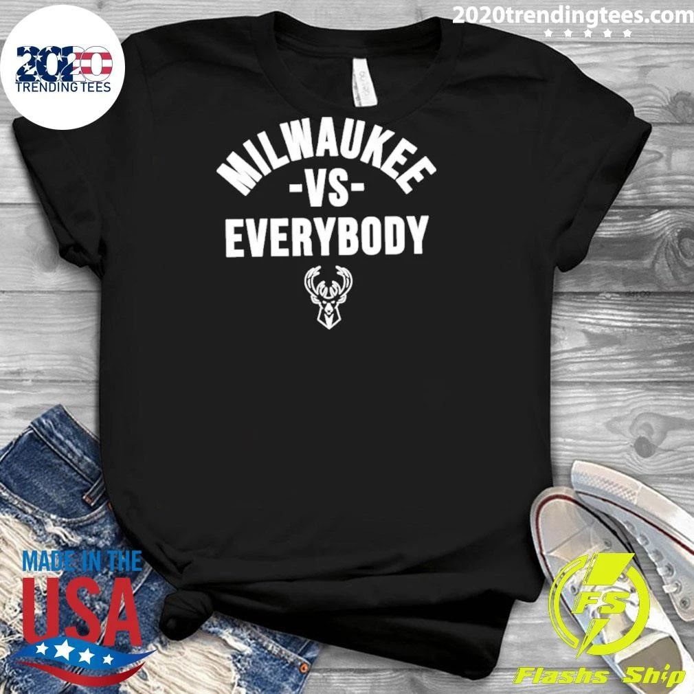 Milwaukee Bucks NBA Vs. Everybody Shirt