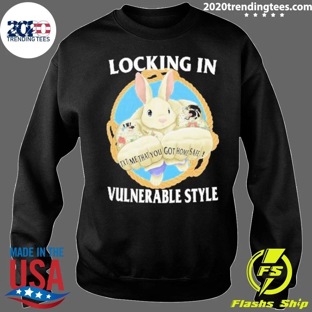 Rabbit Locking In Vulnerable Style Shirt