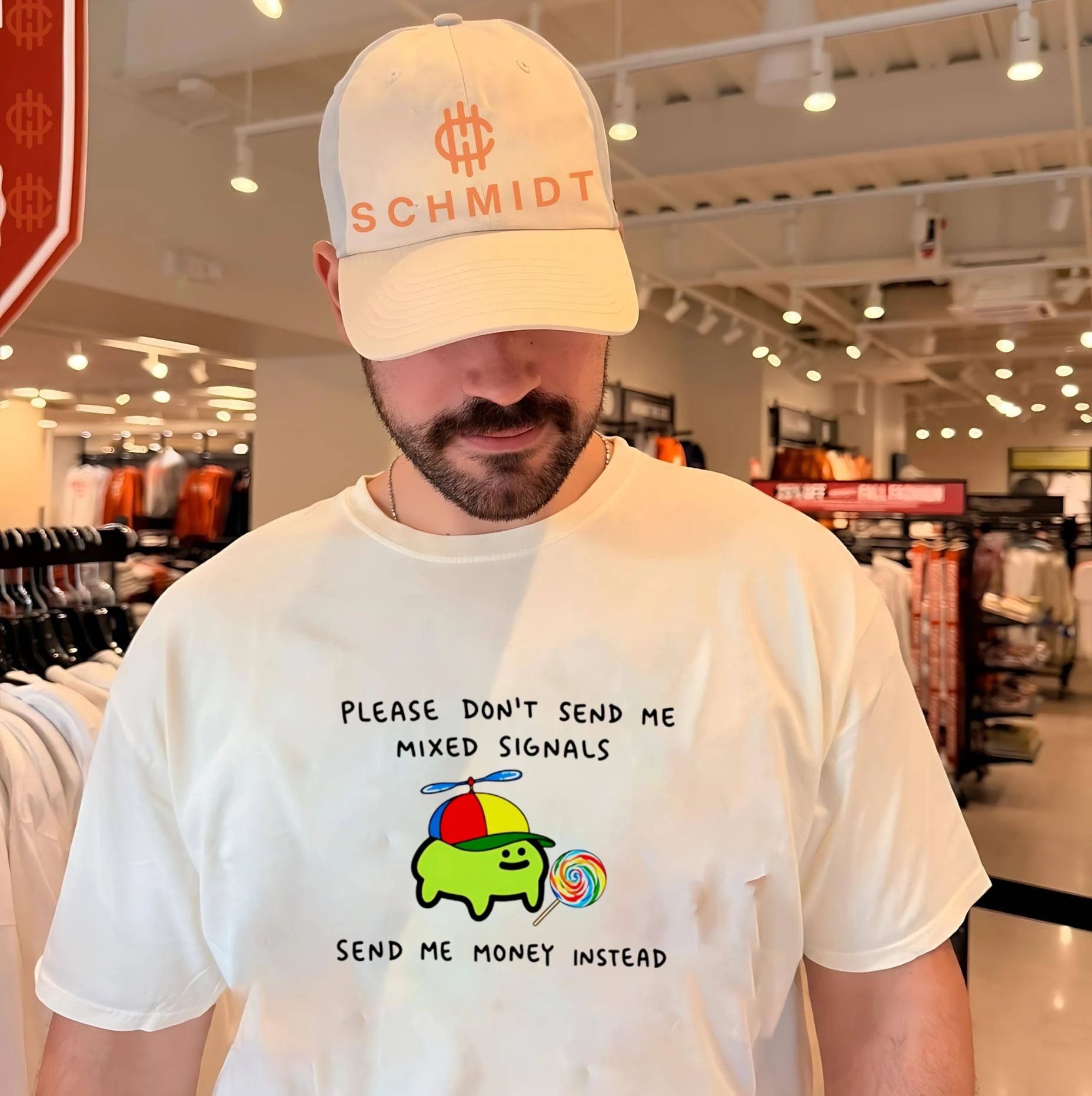 Slime please don’t send me mixed signals send me money instead shirt