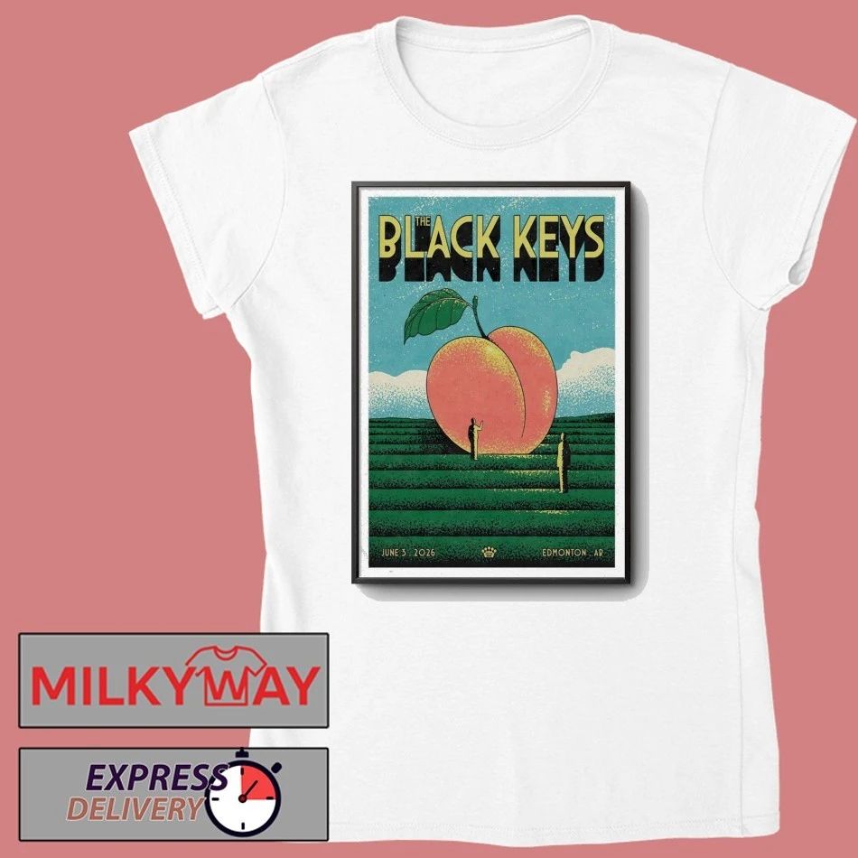 The Black Keys Tour Jun 3, 2026 Rogers Place Edmonton, AB Poster Shirt