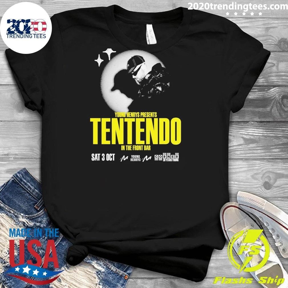Young Henrys Presents Tentendo In The Front Bar October 3, 2026 Shirt