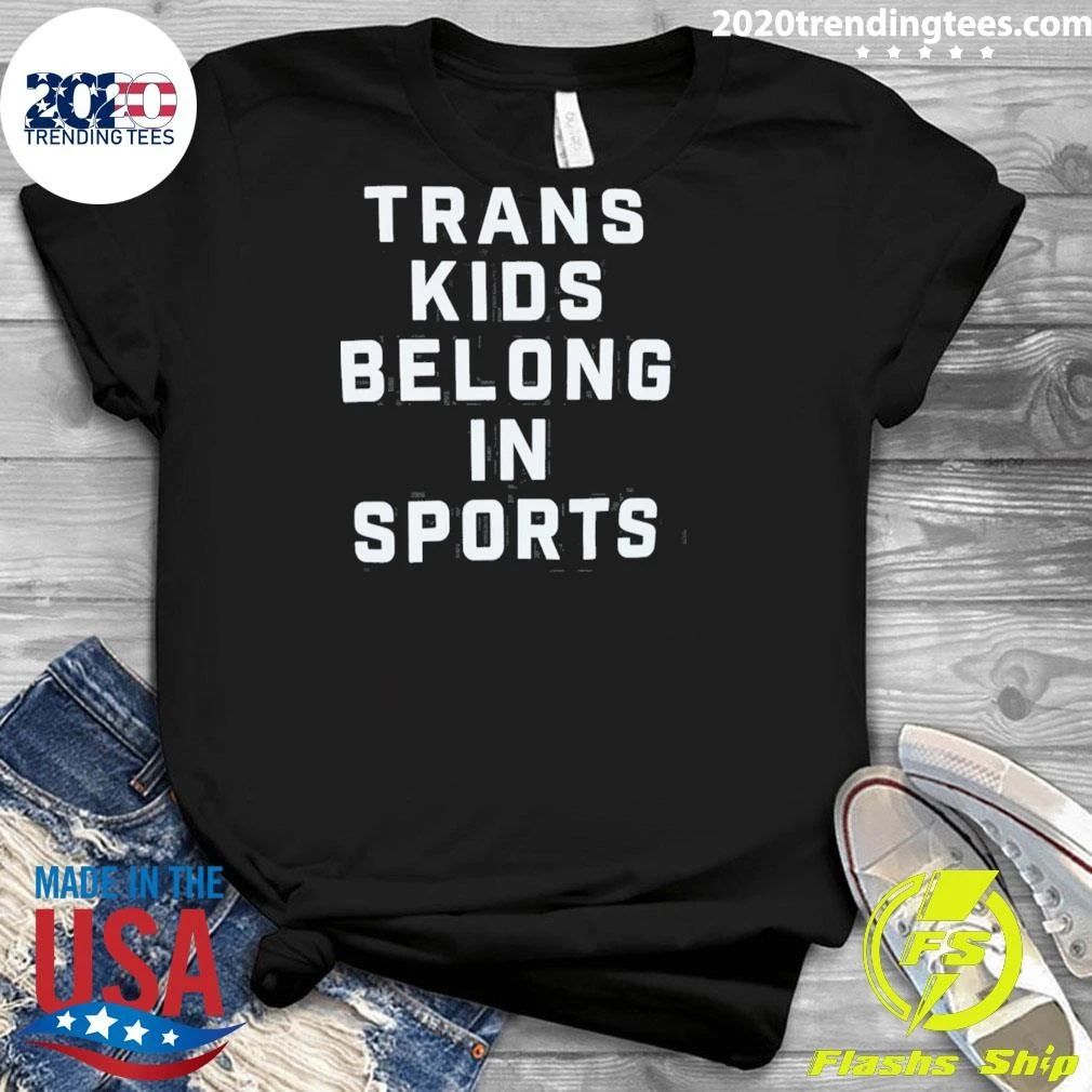 Premium Fever-Lynx Trans Kids Belong In Sports Shirt