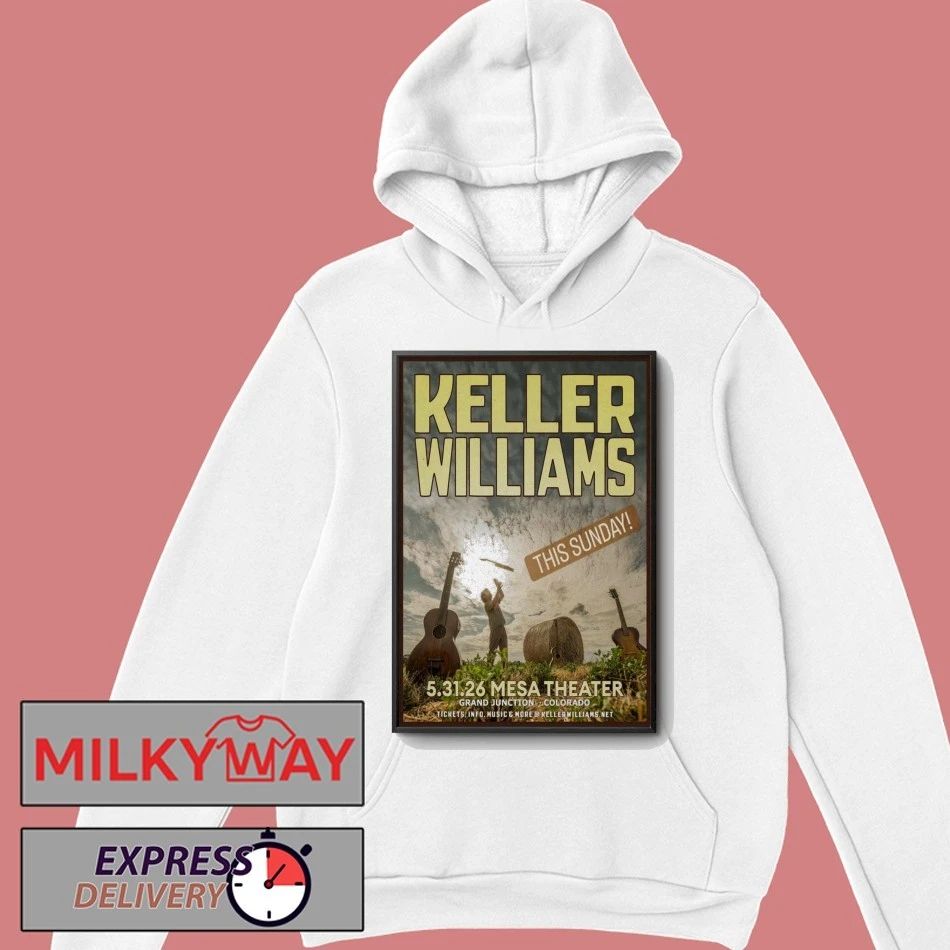 Poster Keller Williams Winter Tour May 31 2026 Mesa Theater LIMITED shirt