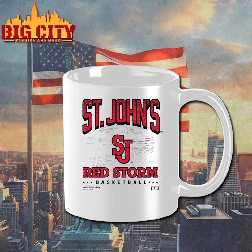SLAM Night at Madison Square Garden X St John’s Red Storm Basketball On March 3 2026 Exclusive Shirt