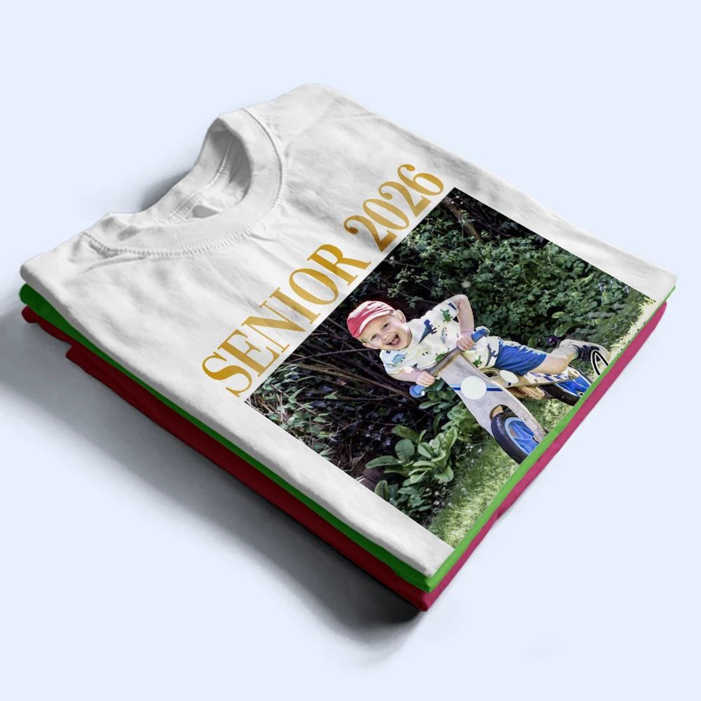 Custom Photo Graduation Senior - Personalized T Shirt