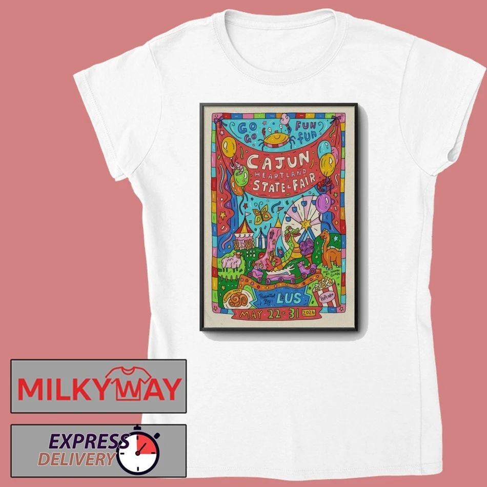 Cajun Heartland State Fair 2026 Poster shirt