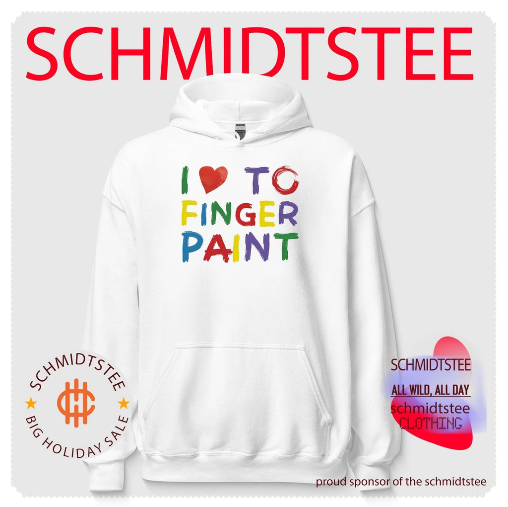 I Heart to Finger Paint full color shirt