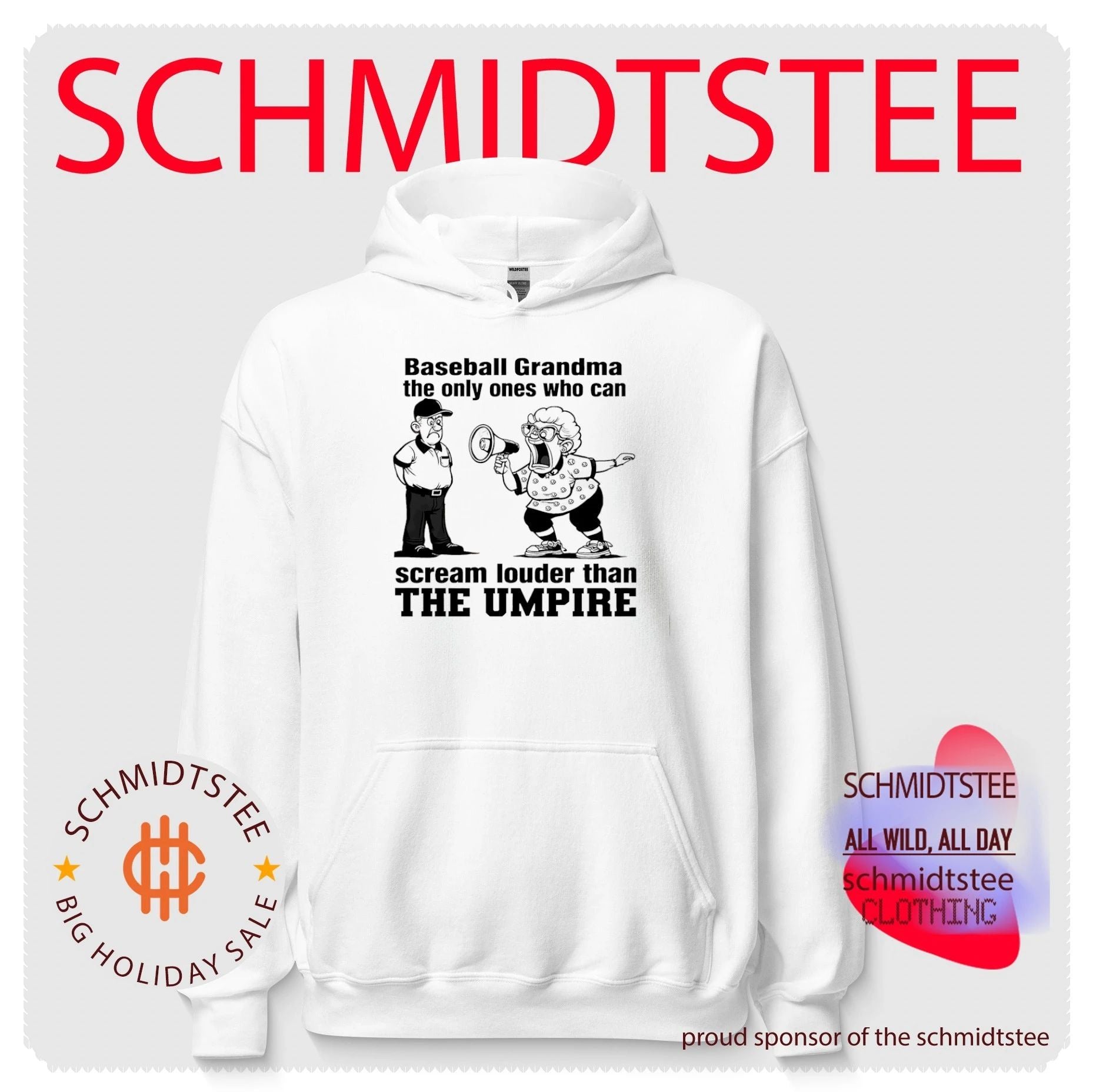 Baseball grandma the only ones who can scream louder than the umpire shirt