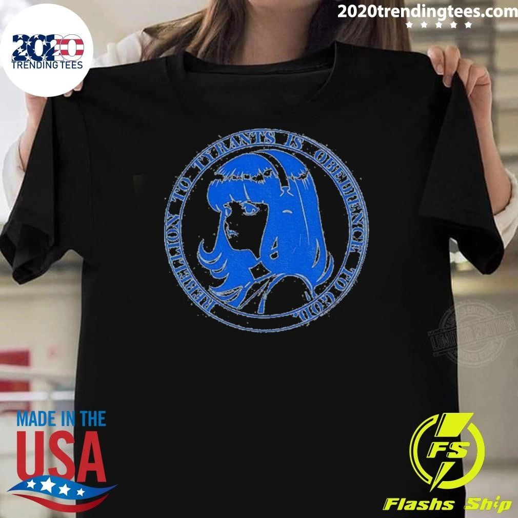Nous Research Rebellion To Tyrants Is Obedience To God Shirt