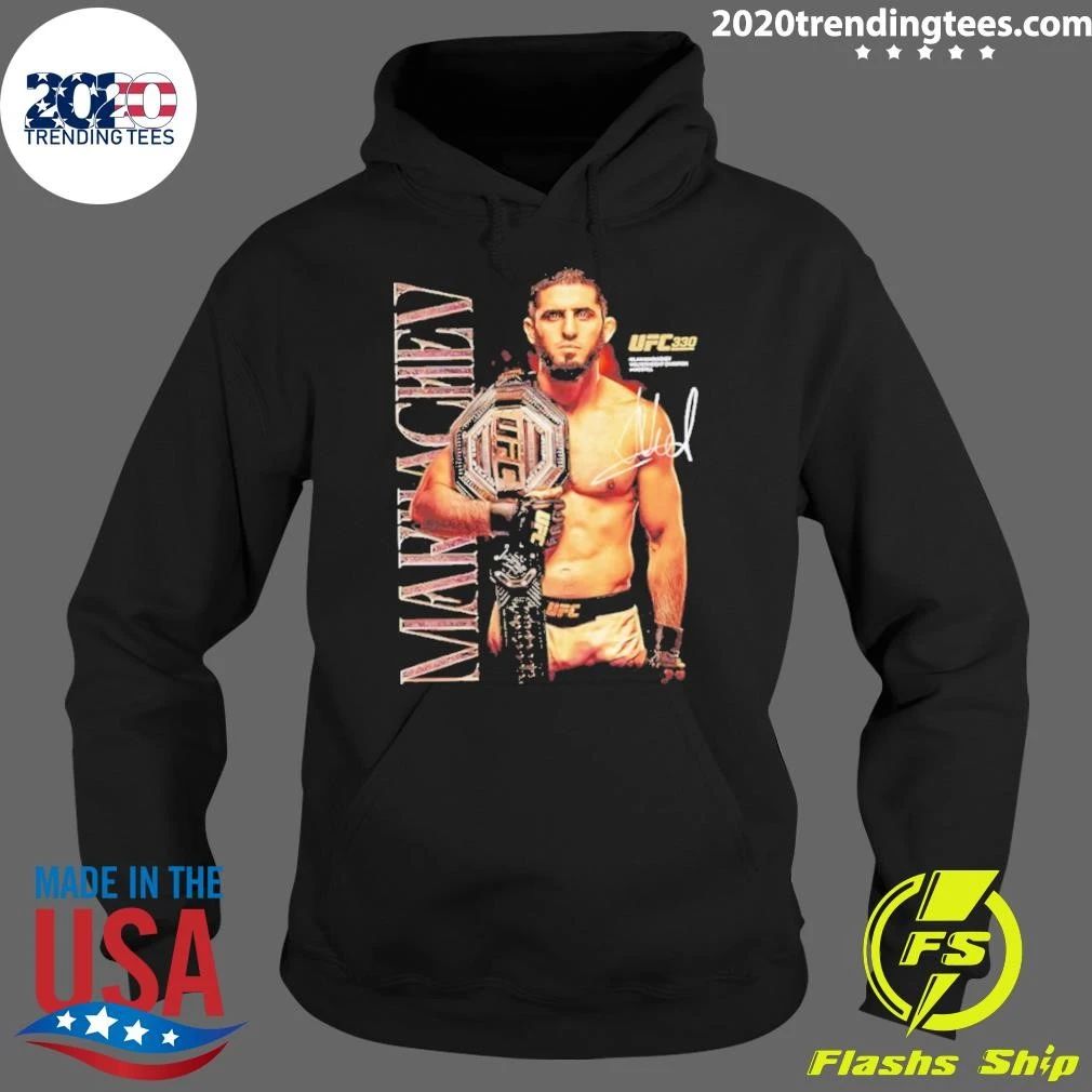 Islam Makhachev Ufc 330 Welterweight Champion Signature Shirt