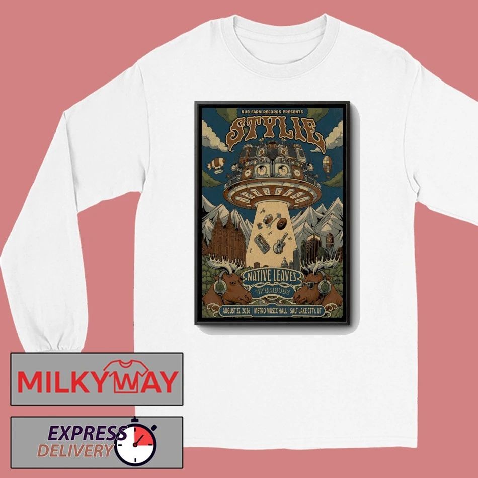 Stylie 8 22 2026 Salt Lake City UT Poster shirt