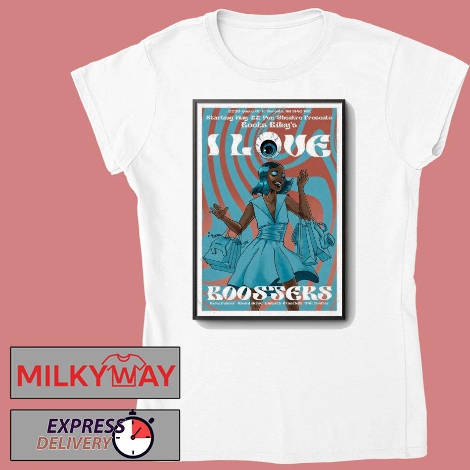 Boots Riley’s I Love Boosters Poster shirt