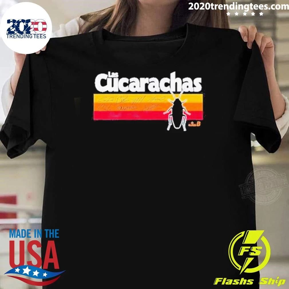 Houston Baseball Las Cucarachas Signature Shirt