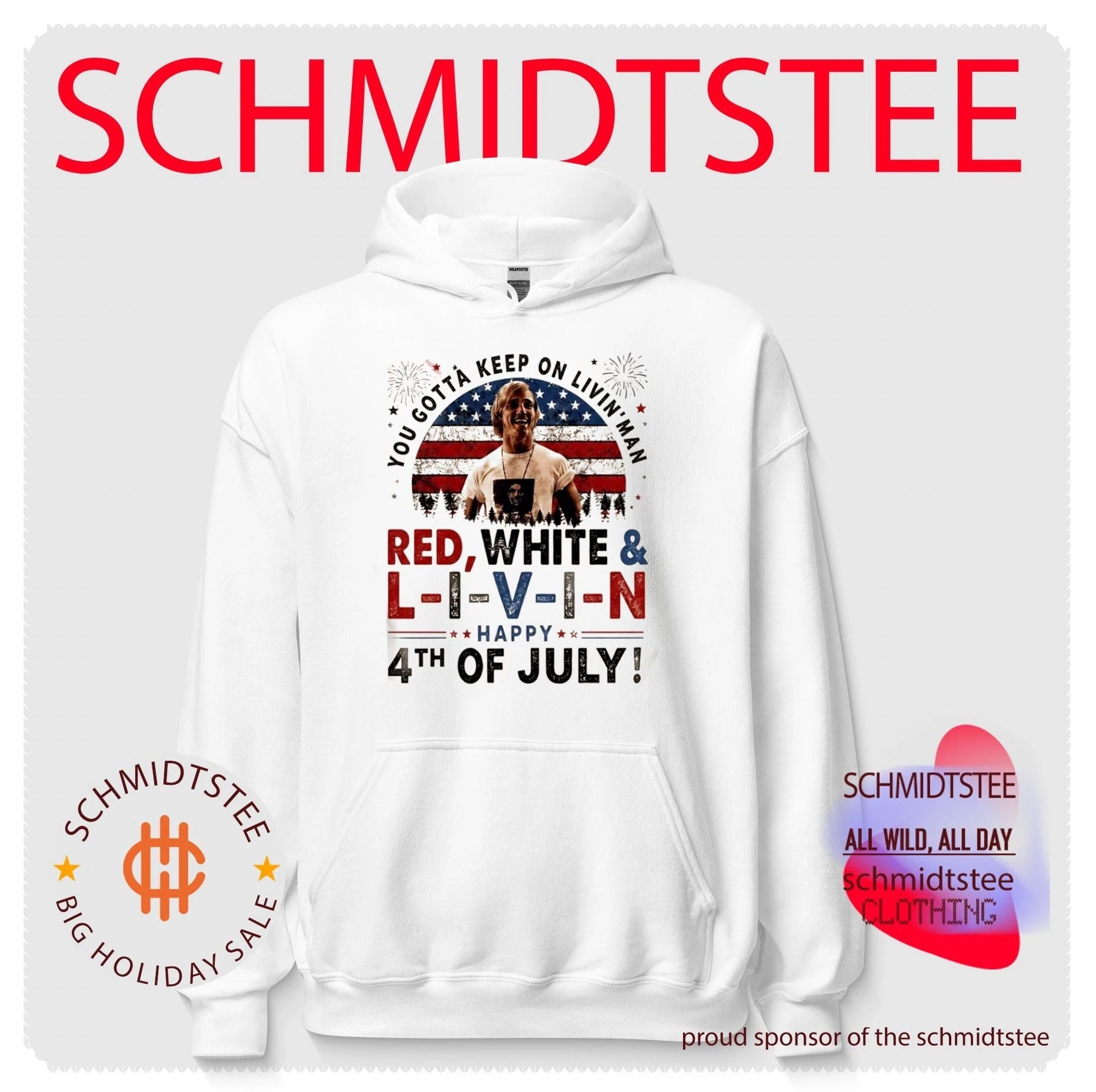 You Gotta Keep On Livin Man 4th Of July Shirt
