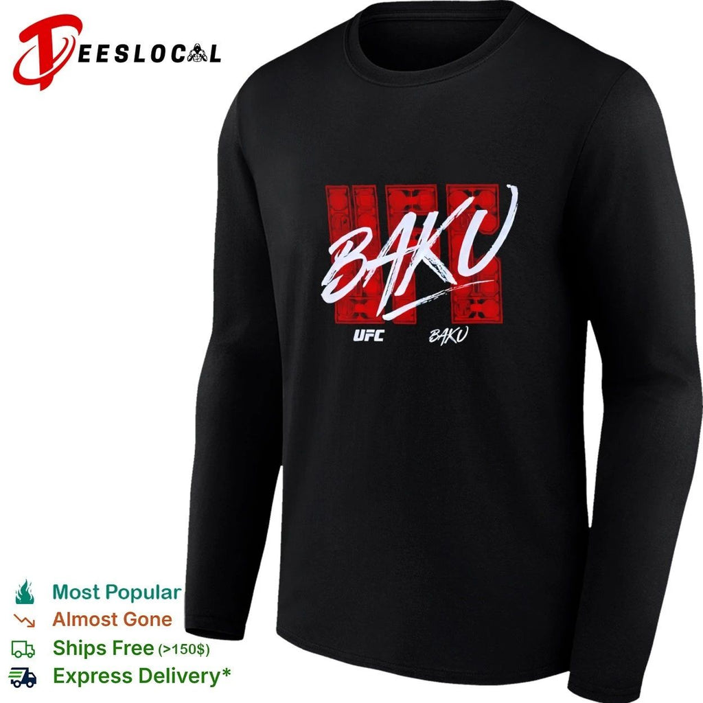 UFC Baku MMA Mixed Martial Arts T-shirt