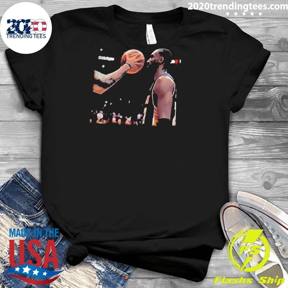 Kobe Bryant Iconic Kobe Graphic Laker Kobe No Flinch Shirt