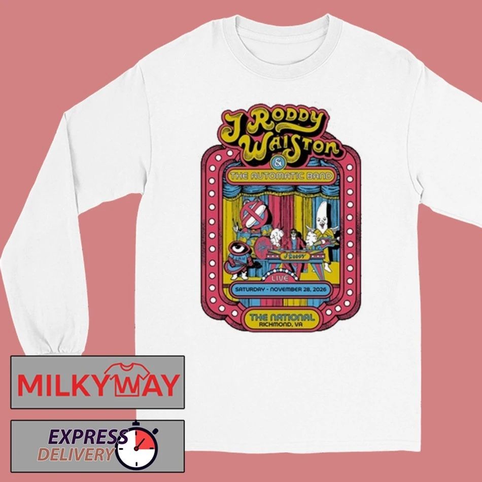 J Roddy Walston Richmond The National 28 November 2026 Shirt