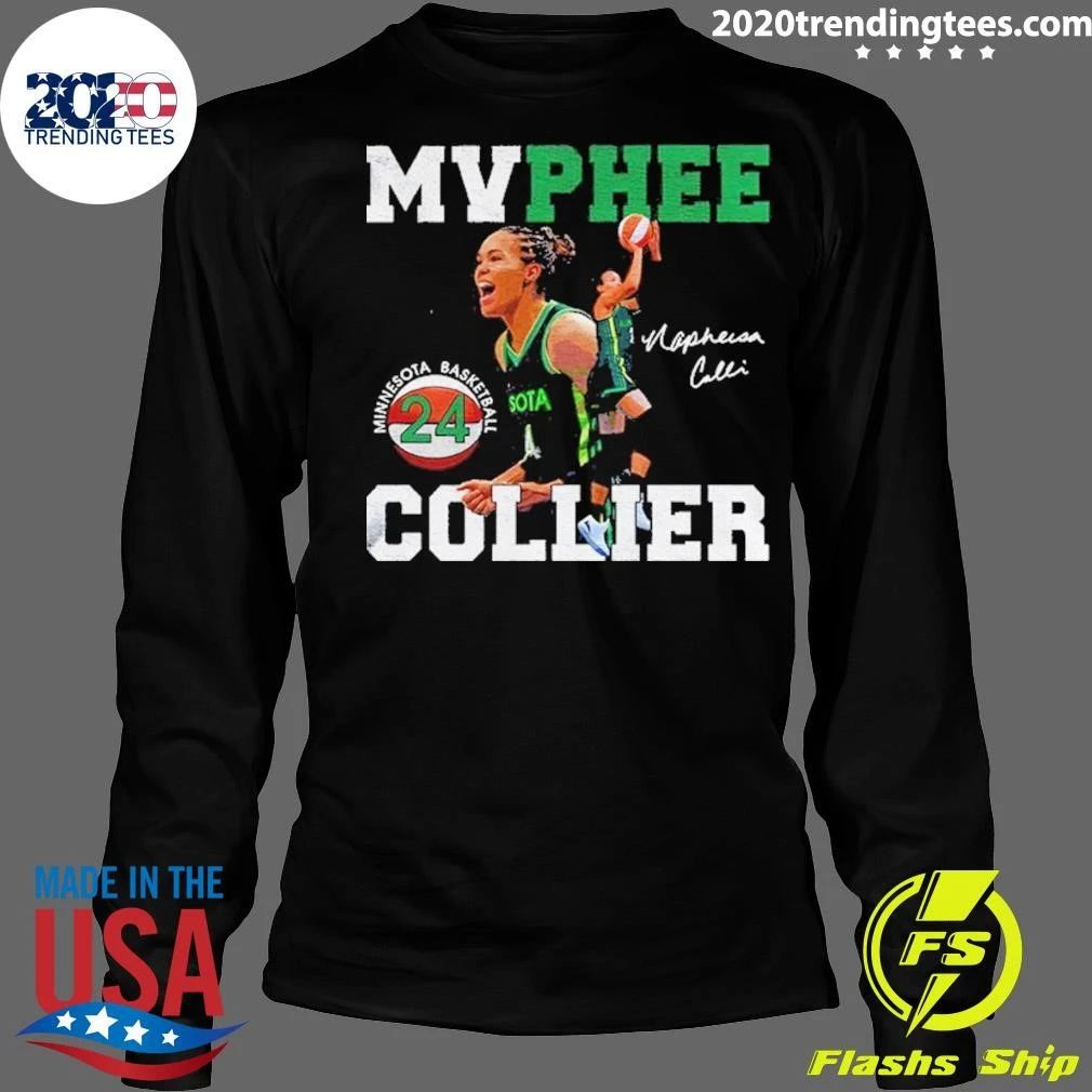 Napheesa Collier Minnesota Lynx Basketball Signature Shirt