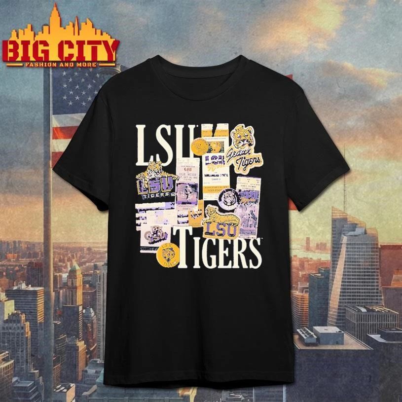 B-Unlimited LSU Tigers Purple Alumni Ephemera Shirt