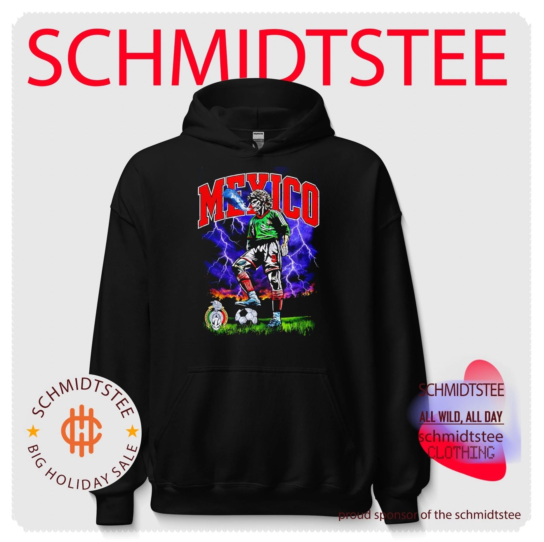 Mexico World Cup skeleton soccer player vintage shirt