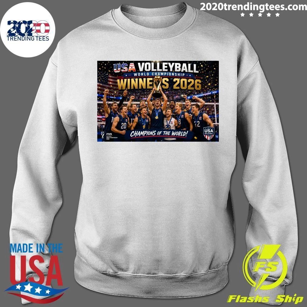 USA Men’s Volleyball World Champions 2026 Shirt