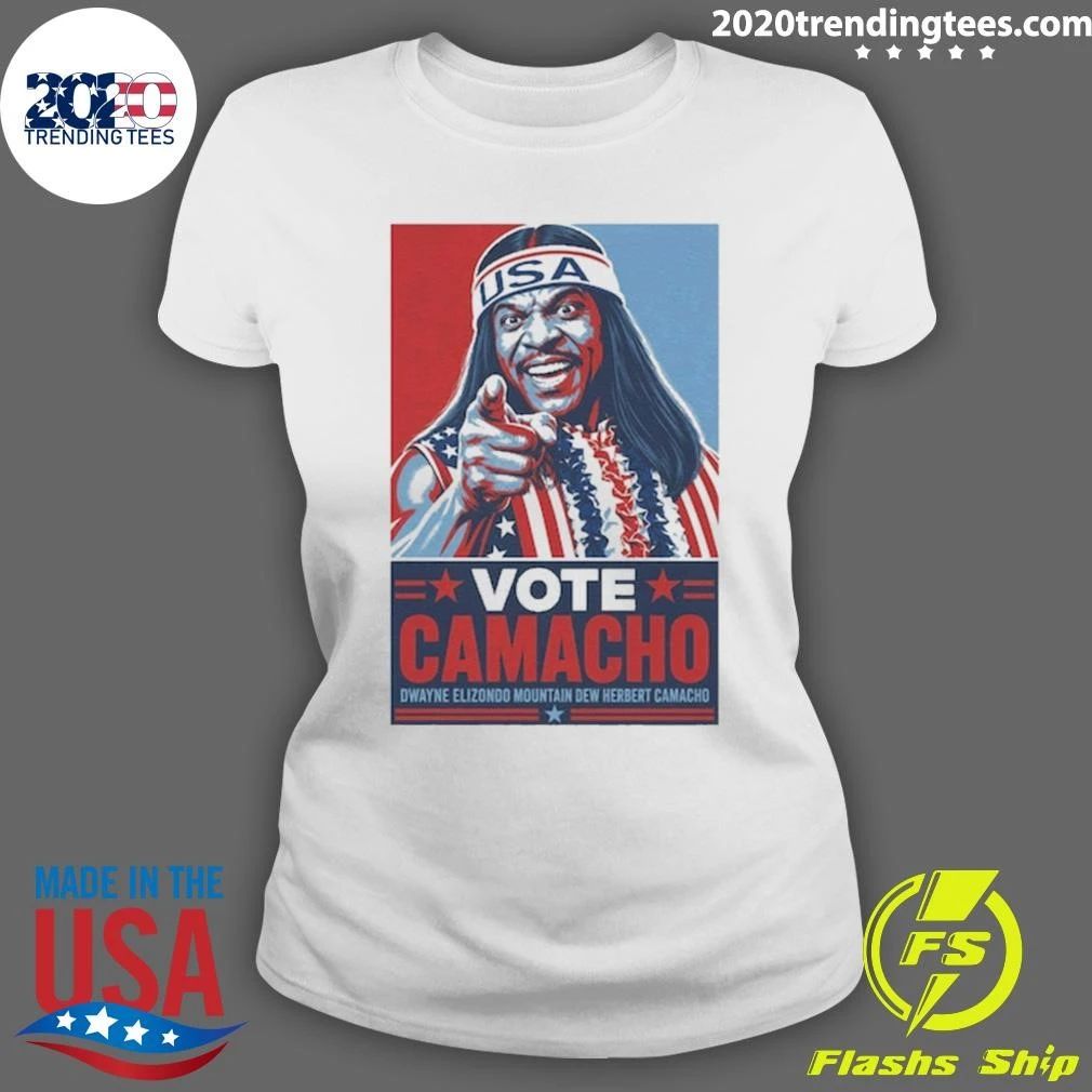 Vote Camacho Dwayne Elizondo Mountain Dew Herbert Camacho Shirt