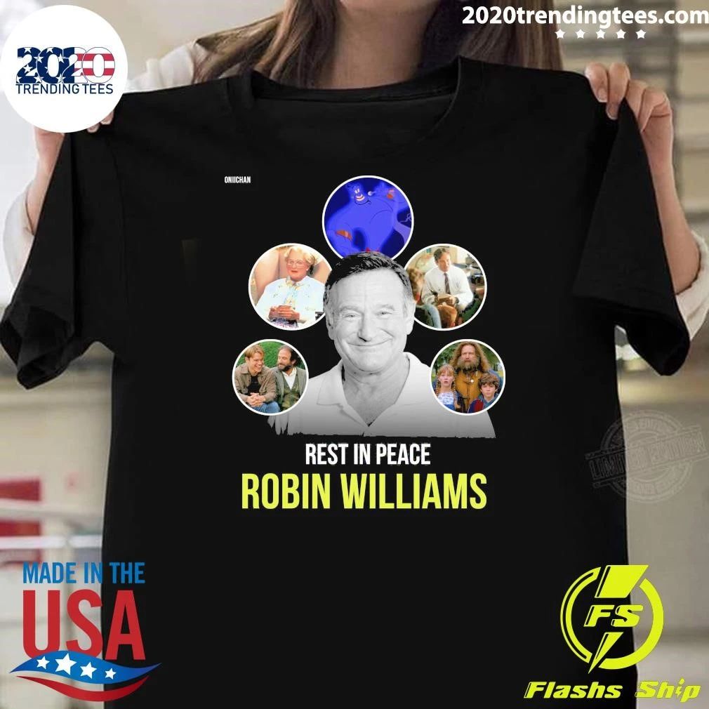 The Beloved Aladdin and Mrs. Doubtfire Star Left Us at 63 Shirt